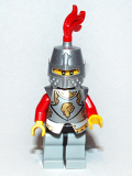 LEGO cas514 Kingdoms - Lion Knight Armor, Helmet Closed, Eyebrows and Goatee (Chess Bishop)