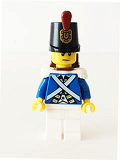LEGO pi155 Bluecoat Soldier 4 - Sweat Drops