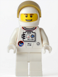 LEGO sp124 Shuttle Astronaut - Male, Thin Grin with Teeth (10231)